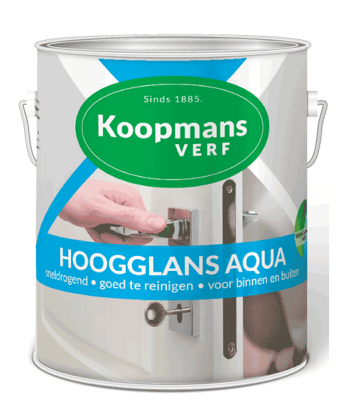Hoogglans Aqua biobased Koopmansverfshop