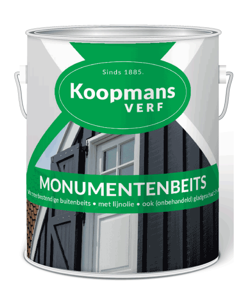 onregelmatig buffet rekenkundig Monumentenbeits: zwarte beits voor hout buiten - Koopmansverfshop.nl